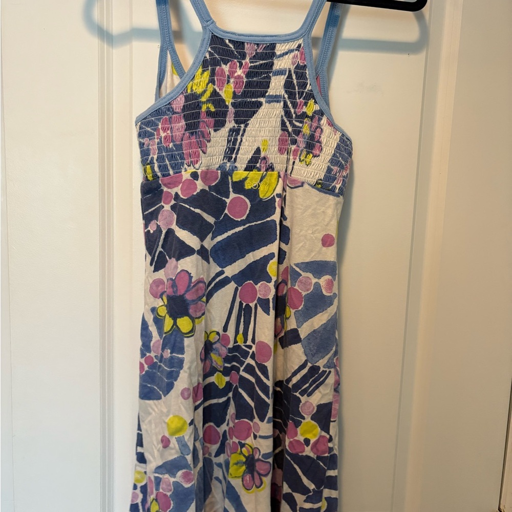 Colorful Floral Roxy Sundress - Picture 4 of 4